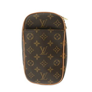 Louis Vuitton Monogram Canvas Pochette Ganju Brown Body Bag